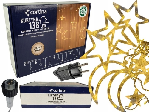 LAMPKI-CHOINKOWE-KURTYNA-GWIAZDY-KSIEZYC-CIEPLY-BIALY-138-LED-GWIAZDA.jpg